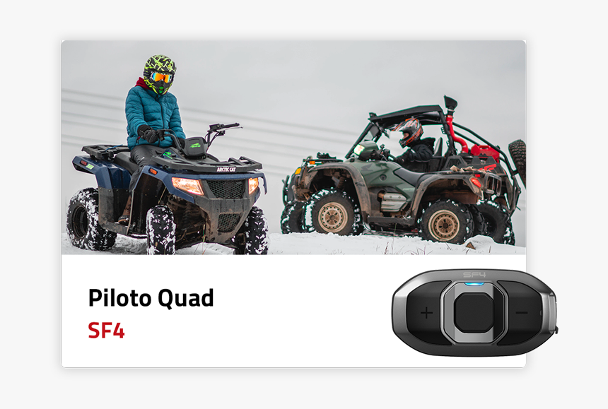 Piloto Quad - Sf4 - All-terrain Vehicle, HD Png Download, Free Download