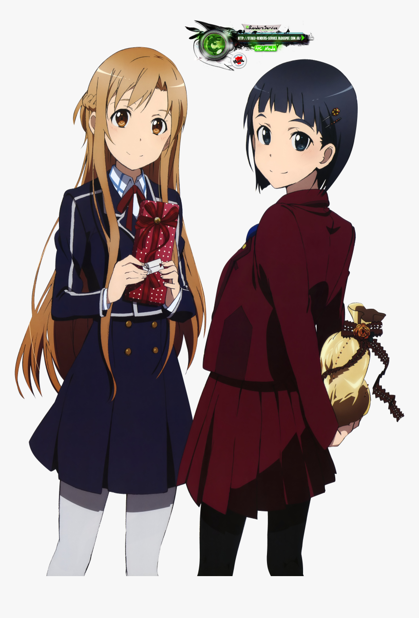 Suguha Asuna Valentine Png - Sao Asuna Uniforme, Transparent Png, Free Download