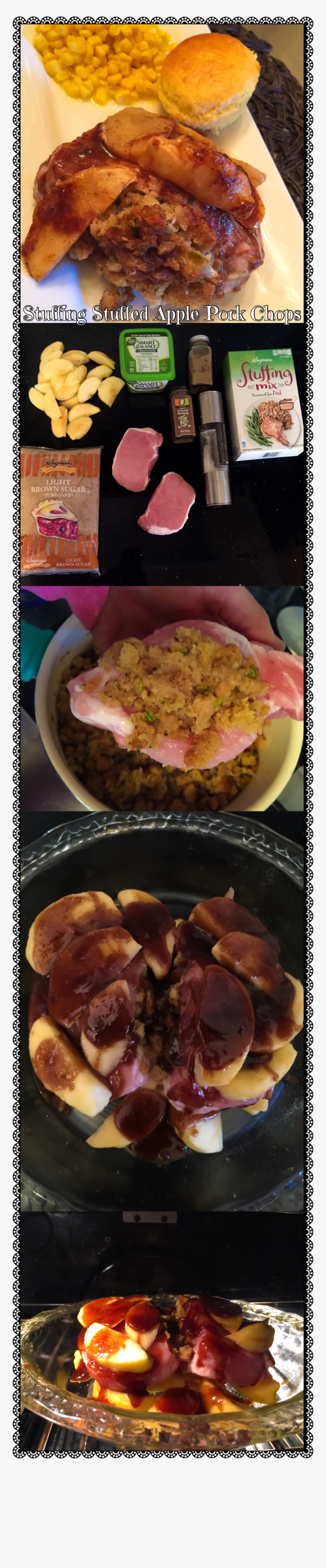 Stuffing Stuffed Cinnamon Apple Pork Chops - Muffin, HD Png Download, Free Download