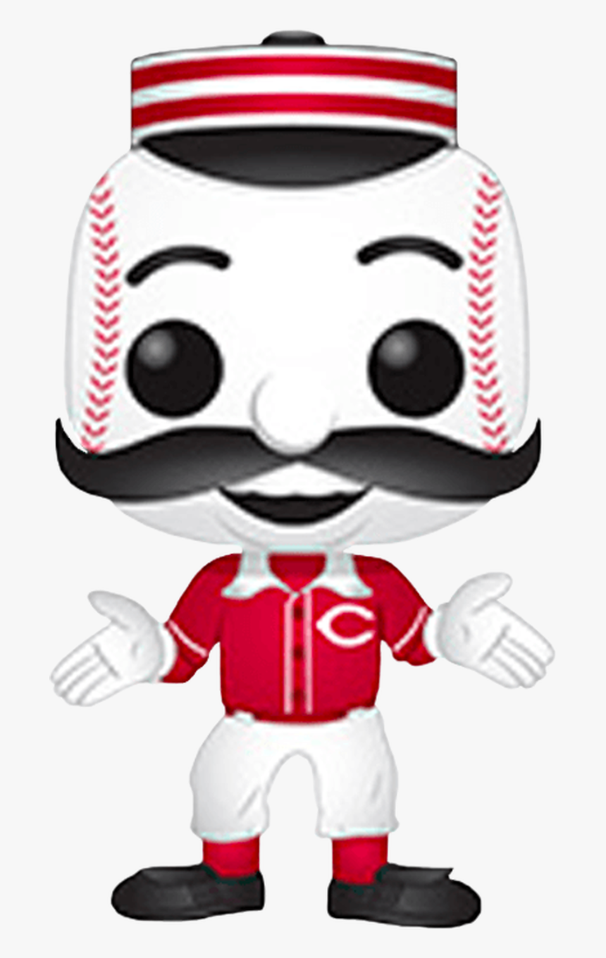 Redlegs Cincinnati Reds Mascot Pop Vinyl Figure - Cincinnati Reds, HD Png Download, Free Download