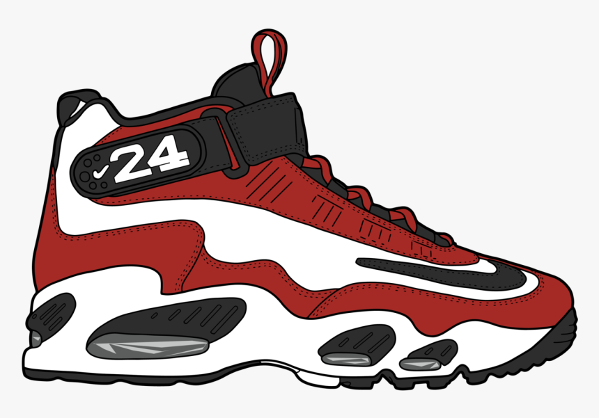 Nike Air Griffey Max 1 “cincinnati Reds” - Nike Air Griffey Max 1 White Freshwater, HD Png Download, Free Download