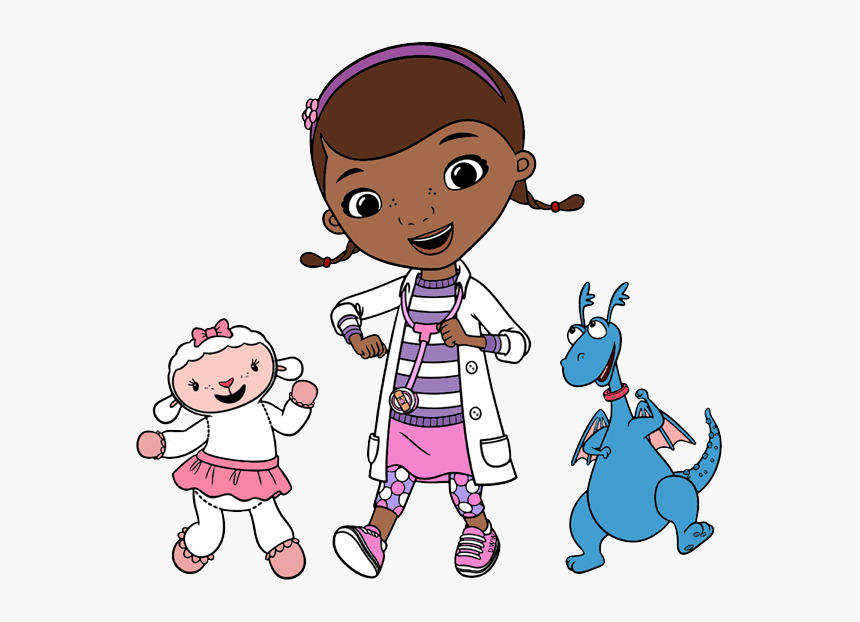 Doc Mcstuffins Clip Art Vector Transparent Stock Doc - Doc Mcstuffins Clip Art, HD Png Download, Free Download