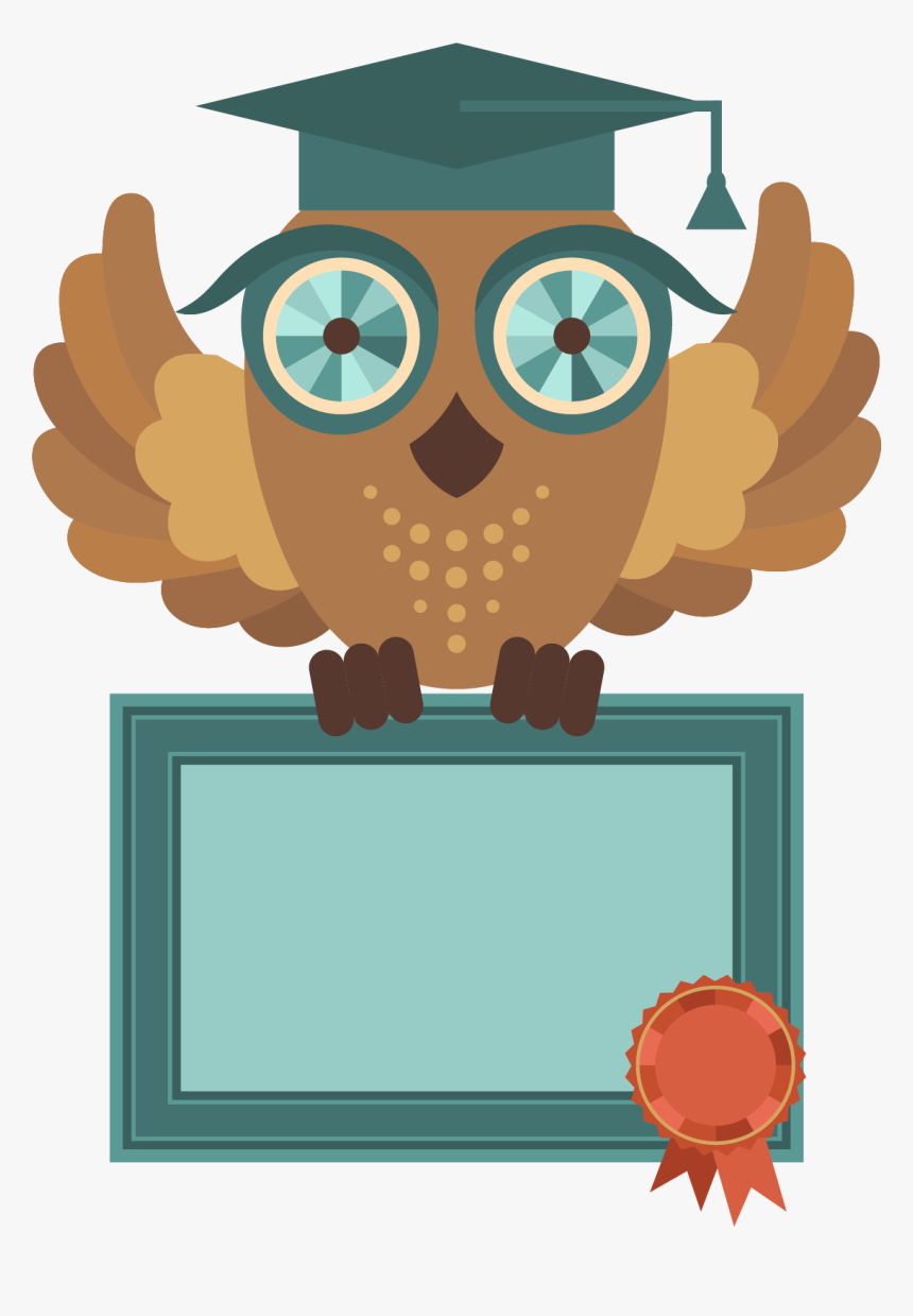 Owl Png Transparent Free Images - Kartun Burung Hantu Sarjana, Png Download, Free Download