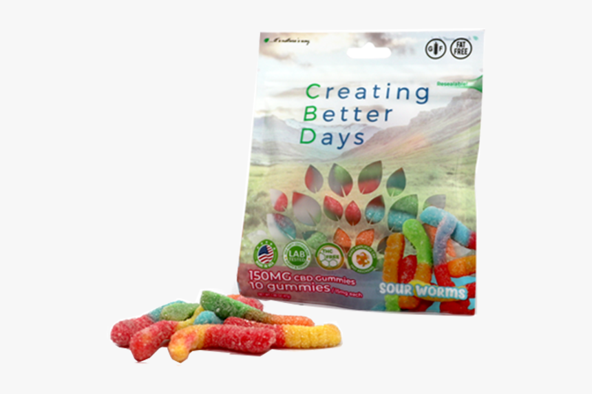 Cbd Gummy Creating Better Days, HD Png Download, Free Download