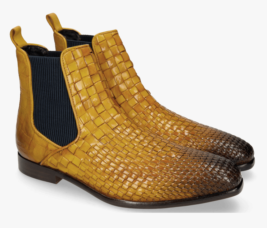 Ankle Boots Luke 2 Interlaced Turtle Yellow - Melvin & Hamilton, HD Png Download, Free Download