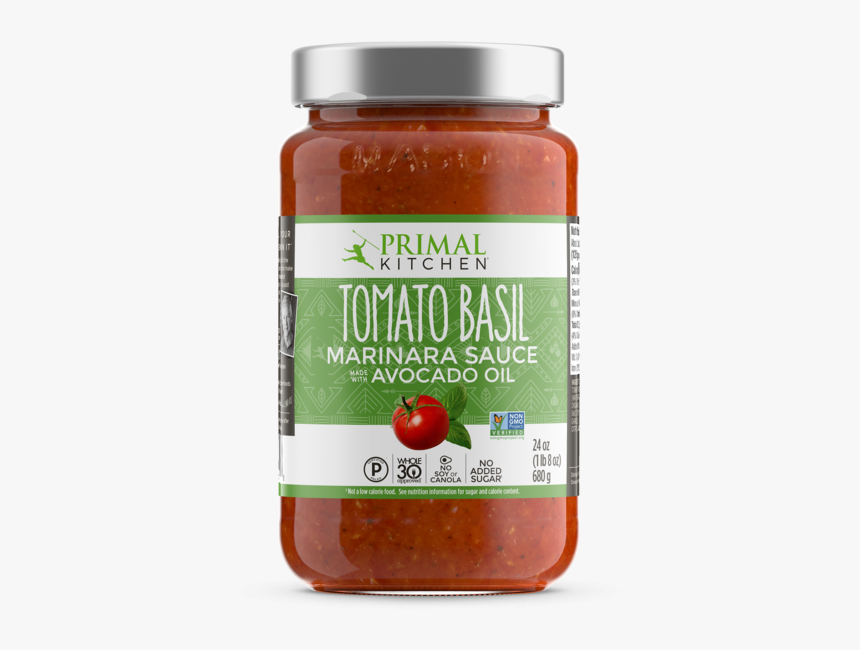 Primal Kitchen Tomato Basil Marinara Sauce, HD Png Download, Free Download