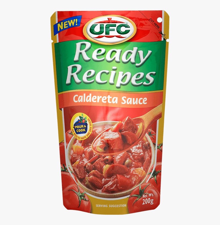 Ufc Tomato Sauce Ready Recipes Caldereta 200g - Tomato Sauce For Caldereta, HD Png Download, Free Download
