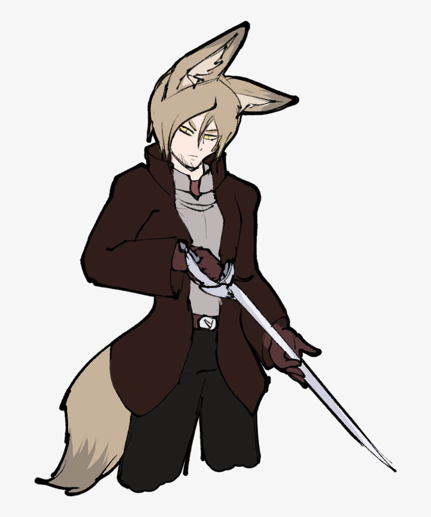Kitsune Investigator - Cartoon, HD Png Download, Free Download