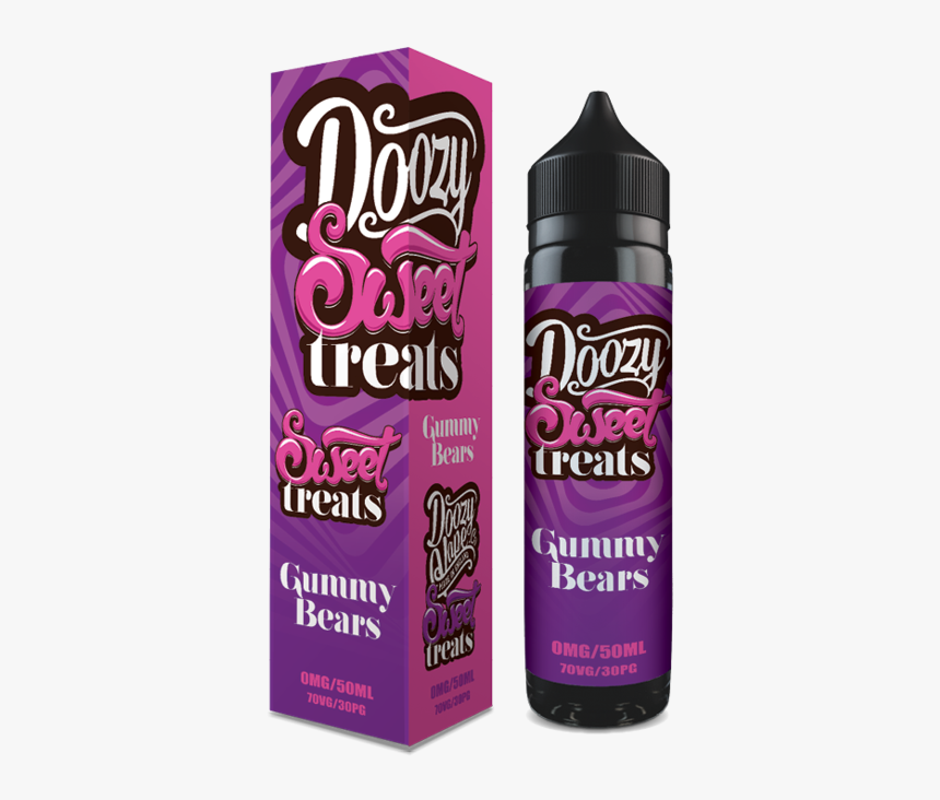 Doozy Vape Co Gummy Bears 60ml - Doozy Vape Gummy Bear, HD Png Download, Free Download