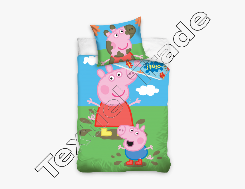 Peppa Pig Duvet Cover - Peppa Pig, HD Png Download, Free Download