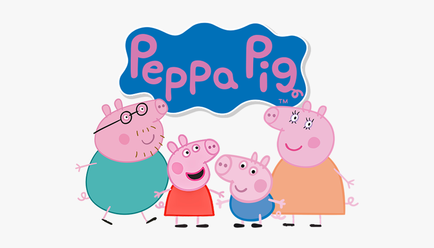 Peppa Pig Transparent Logo, HD Png Download, Free Download