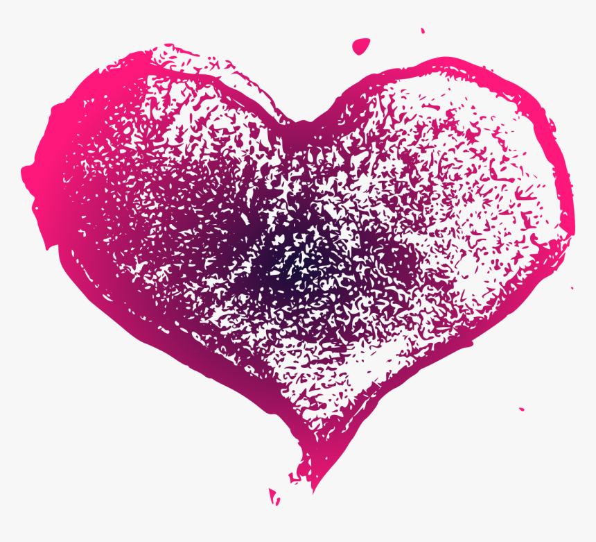 Grunge Heart 4 - Heart, HD Png Download, Free Download