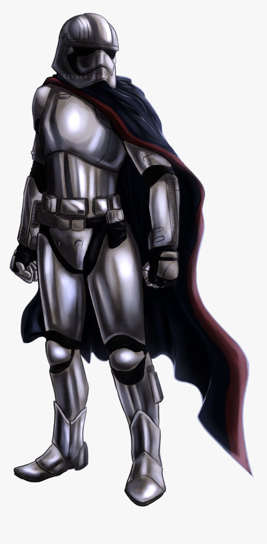 Phasma Star Wars Png , Png Download - Captain Phasma And Arc Trooper, Transparent Png, Free Download