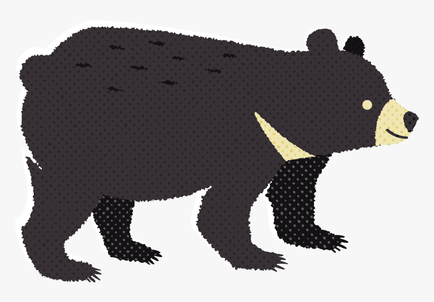 File - 臺灣黑熊1 - Cartoon, HD Png Download, Free Download