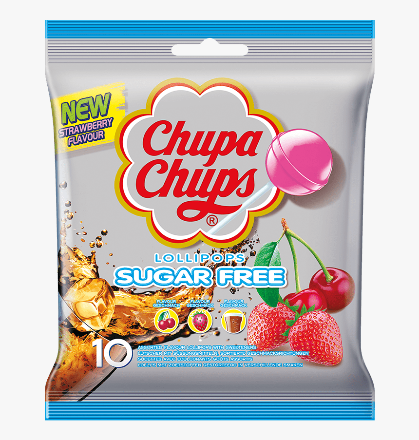 Chupa Chups Sugar Free Lollipops, HD Png Download, Free Download