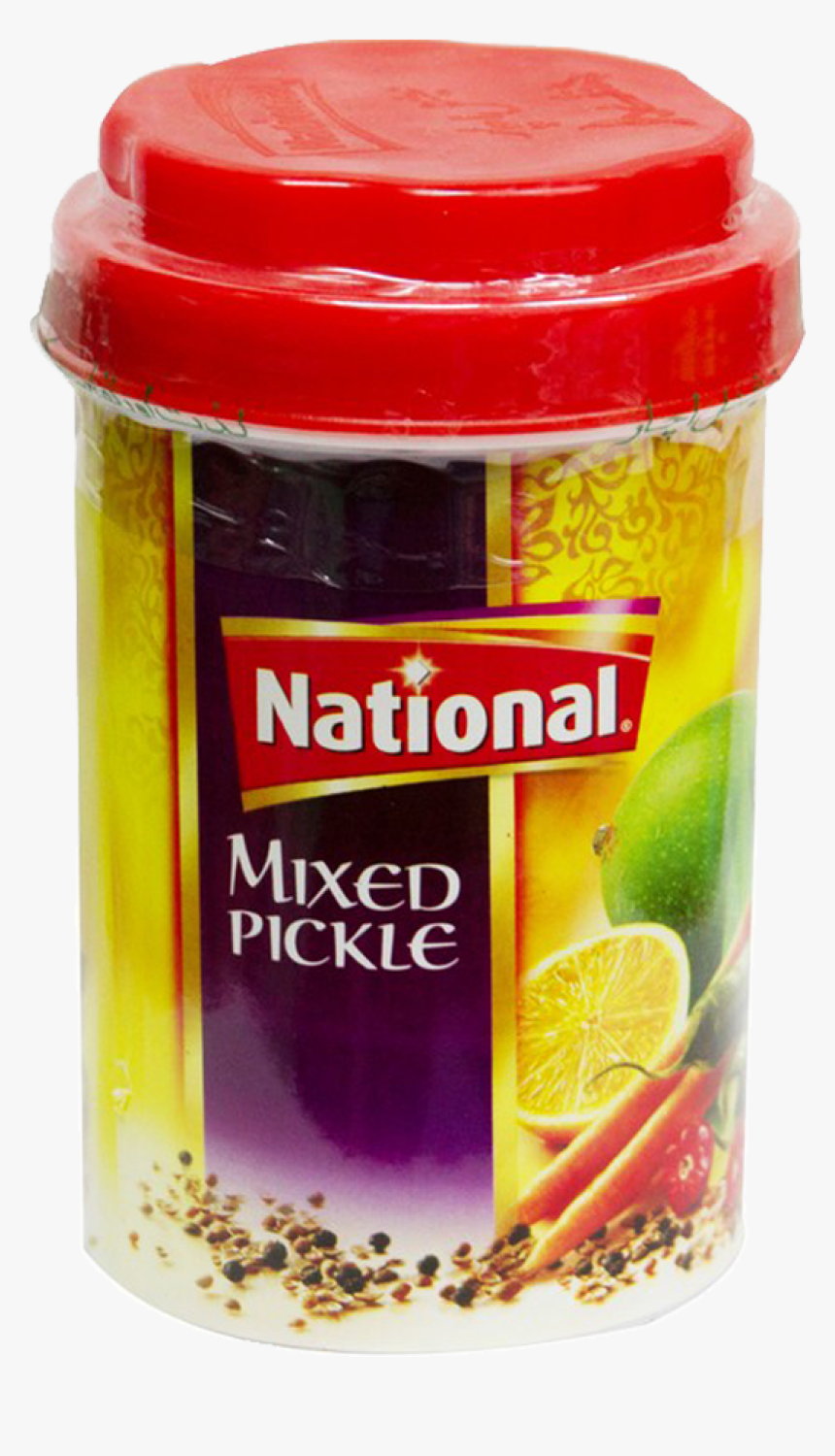 National Pickle Mix 1 Kg - National Mix Pickle Jar 1kg, HD Png Download, Free Download