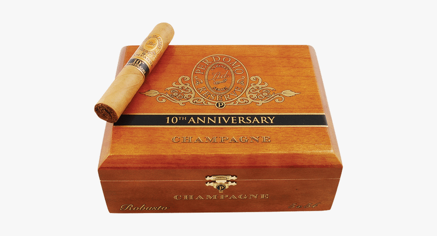 Perdomo Reserve Champagne Robusto Cigar - Perdomo 10th Champagne Robusto, HD Png Download, Free Download
