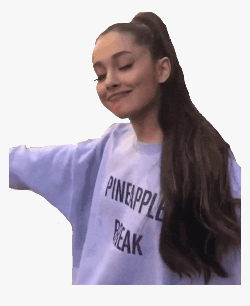 Ariana Grande Smile Funny - Girl, HD Png Download, Free Download