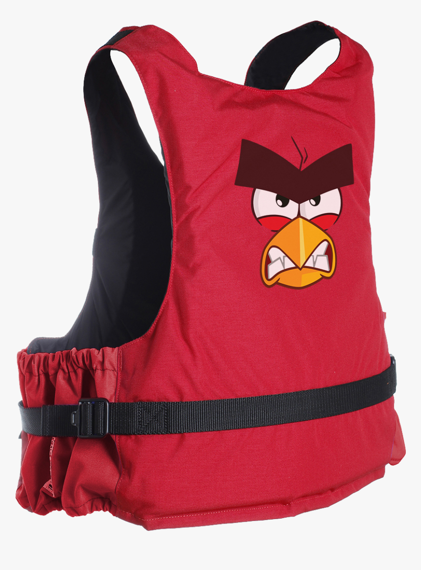 Buoyancy Aid Aveyron Red Angry Birds Red Sides Back - Bat, HD Png Download, Free Download