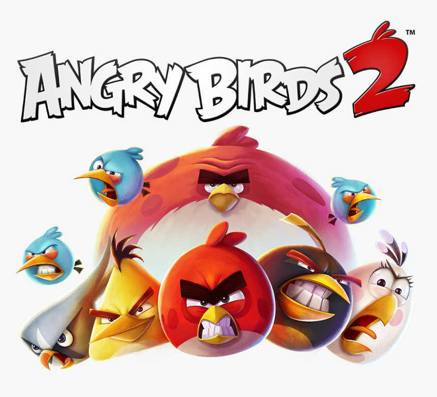 Angry Birds 2 Logo Png, Transparent Png, Free Download