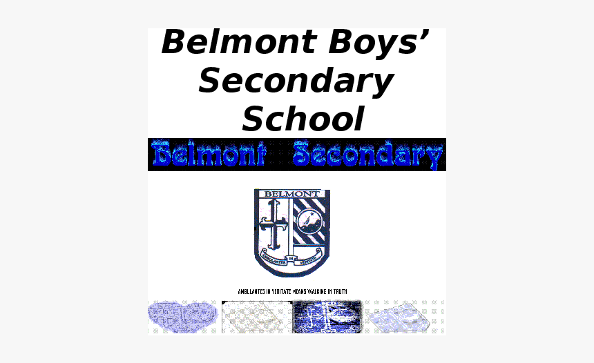 Belmont Boys Secondary Rc School, HD Png Download, Free Download