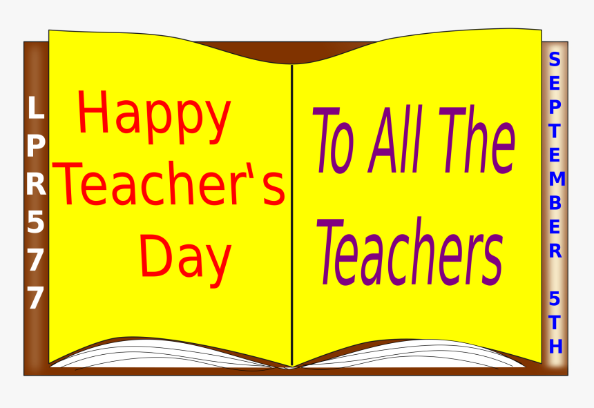 Get Teachers Day Png Pictures - Teacher's Day Teachers Day, Transparent Png, Free Download