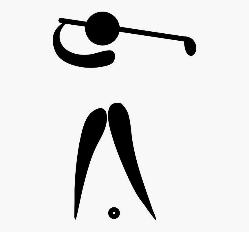 Picto Golf - Golf Sport Clip Art, HD Png Download, Free Download