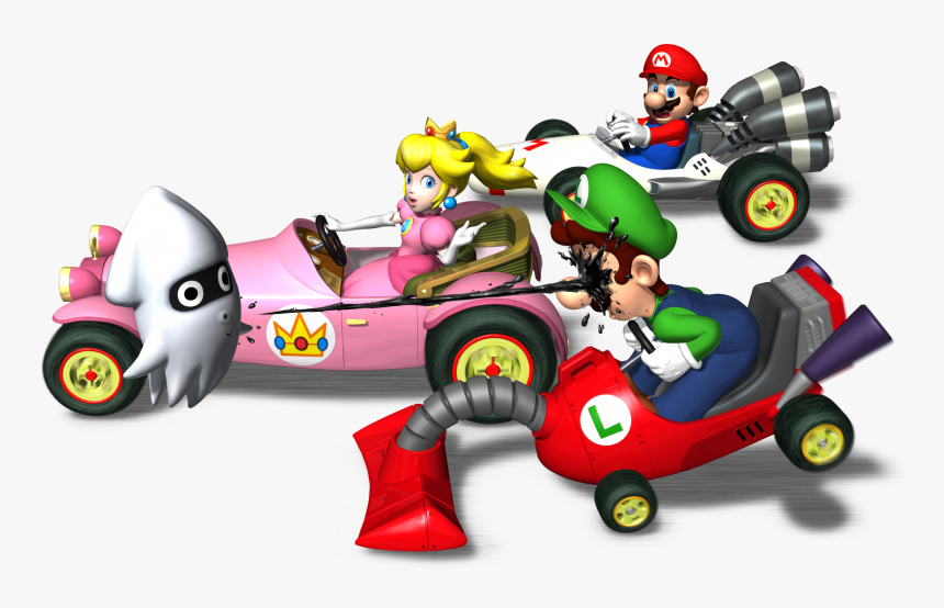 Some Say He"s Still Getting Inked, To This Day - Mario Kart Ds Artwork, HD Png Download, Free Download