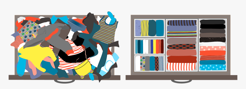 Suitcases - Konmari Method Work Office, HD Png Download, Free Download