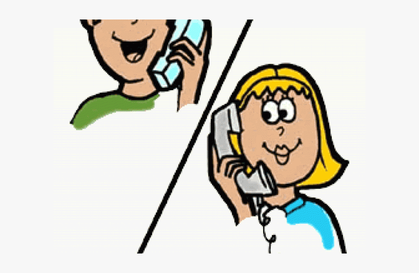 Clipart Calling In The Phone - Calling On The Phone Clipart, HD Png Download, Free Download