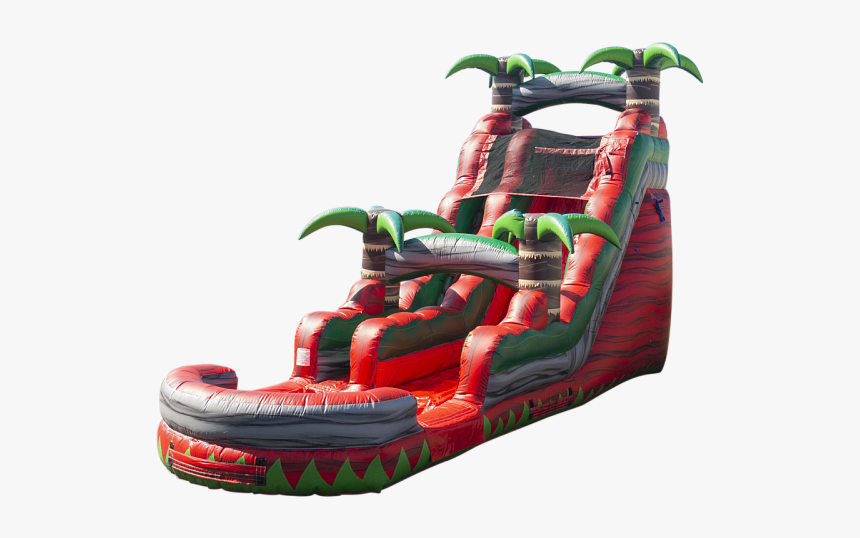 1 - 20 Ft Red Crush Water Slide, HD Png Download, Free Download