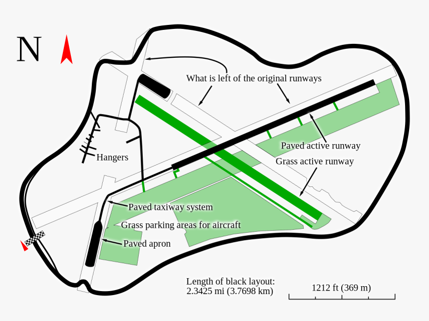Thruxton Race Track Map Clipart , Png Download - Thruxton Circuit, Transparent Png, Free Download