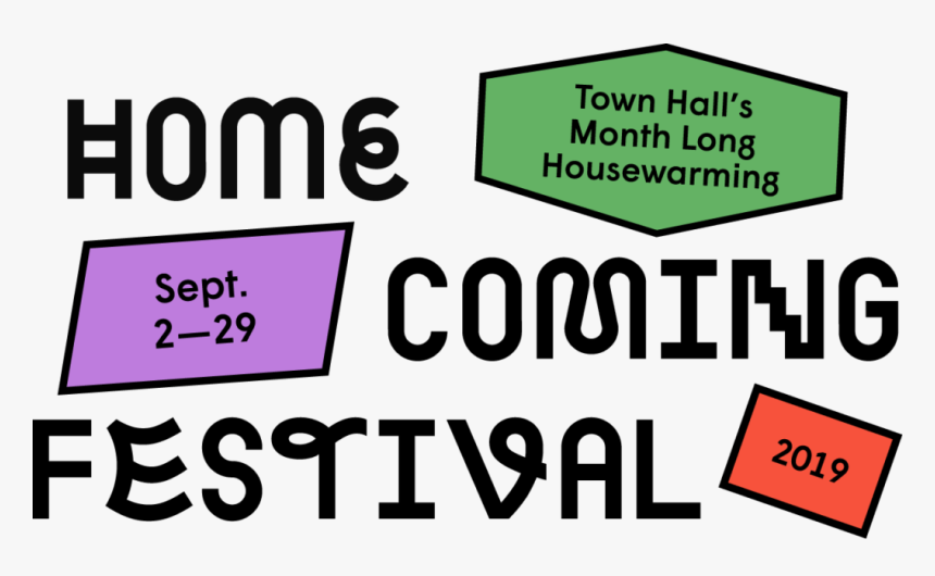 Homecoming Festival Seattle Town Hall, HD Png Download, Free Download