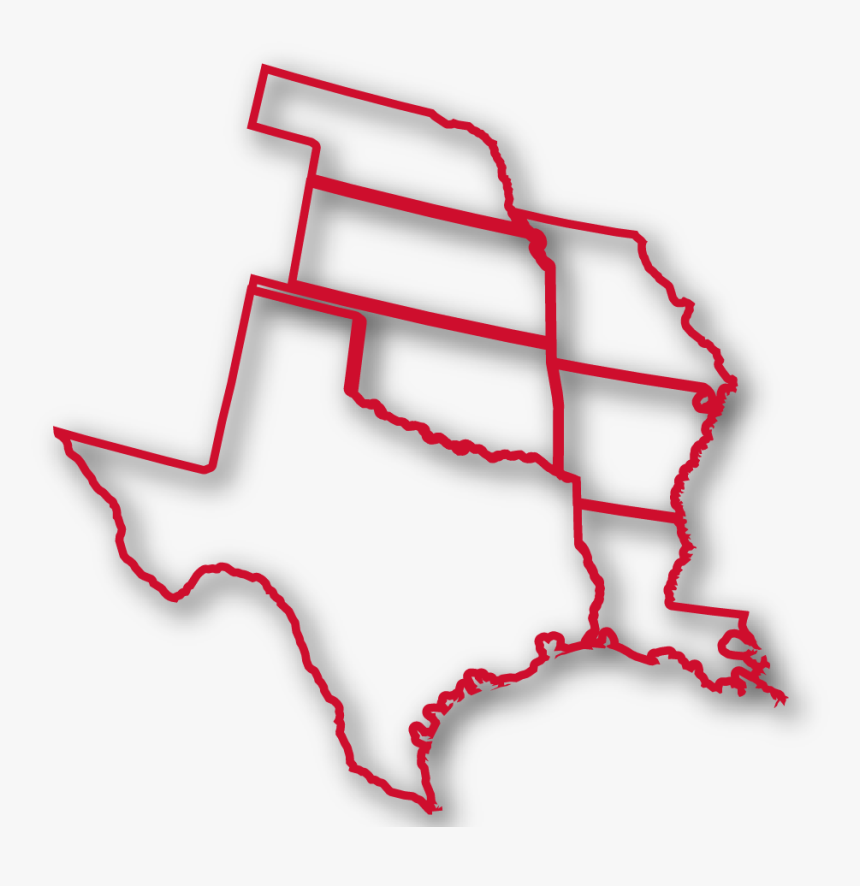 Texas Oklahoma Louisiana Arkansas Kansas Missouri, HD Png Download, Free Download