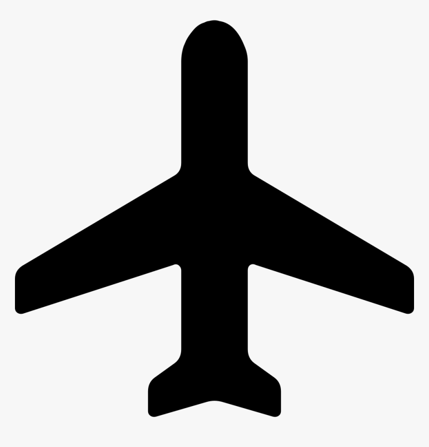 Aeroplane - Silueta De Avion Dibujo, HD Png Download, Free Download