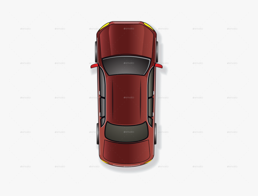 Car Top View Png, Transparent Png, Free Download