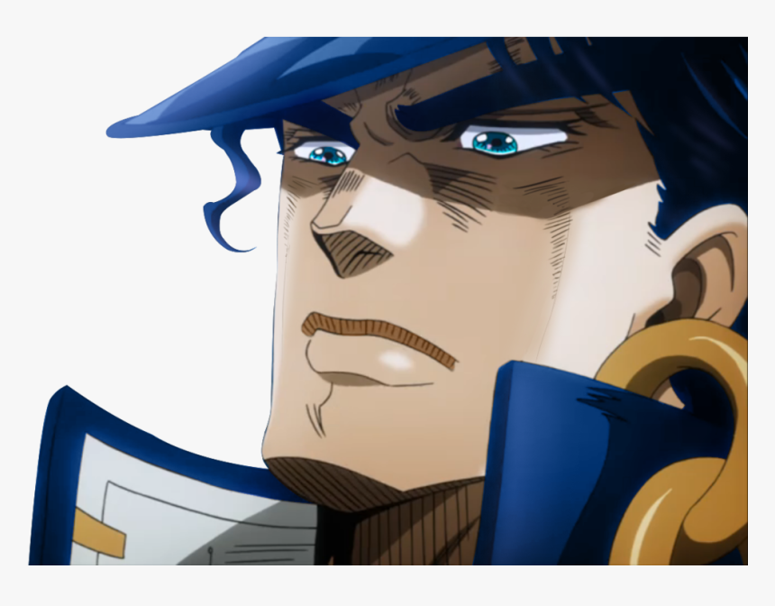 Jotaro Hoards Belts - Jjba Meme Png, Transparent Png, Free Download