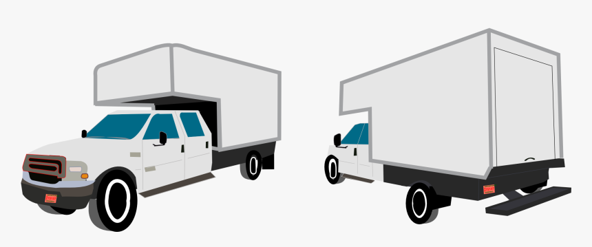 Camionetas De Mudanzas Dibujos, HD Png Download, Free Download