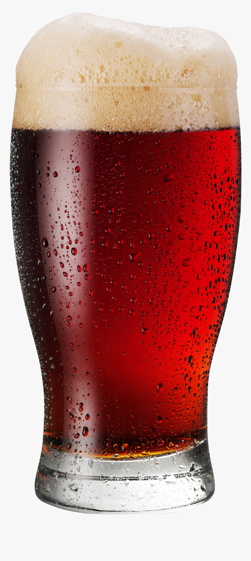 Red Beer Glass Png, Transparent Png, Free Download