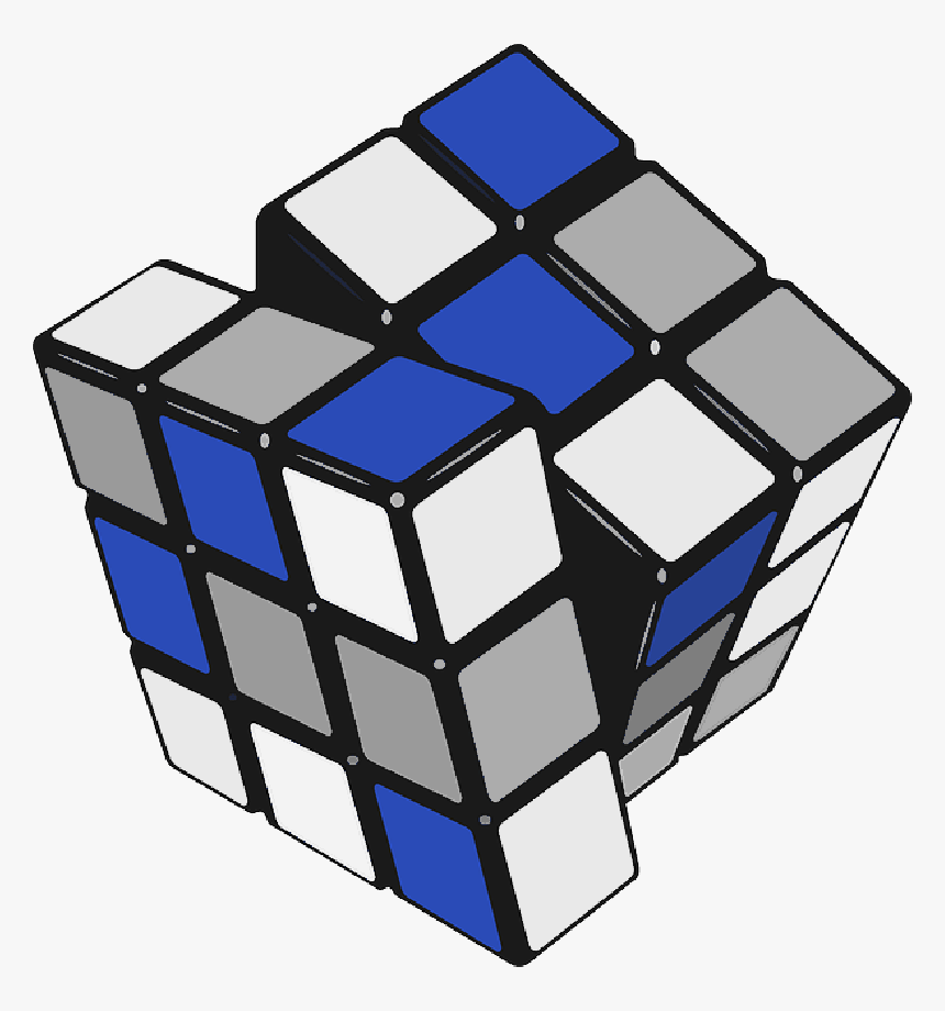Transparent Background Rubix Cube Png , Png Download - Rubik's Cube Transparent Background, Png Download, Free Download