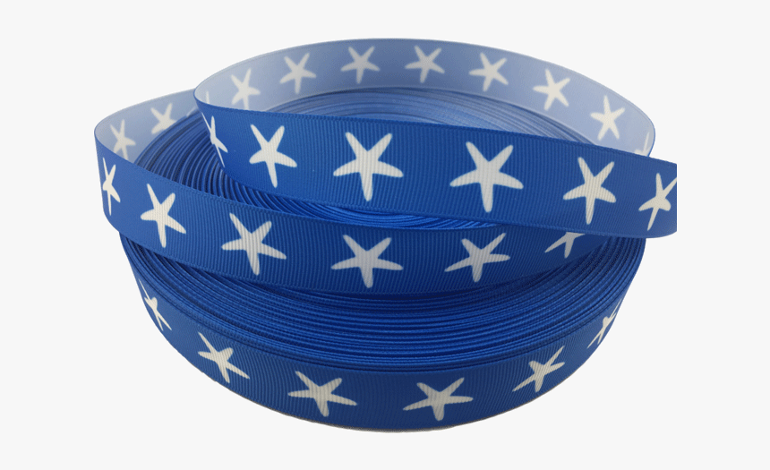 Ribbons [tag] Star Fish Grosgrain Ribbons 7/8″, Royal - Bowl, HD Png Download, Free Download