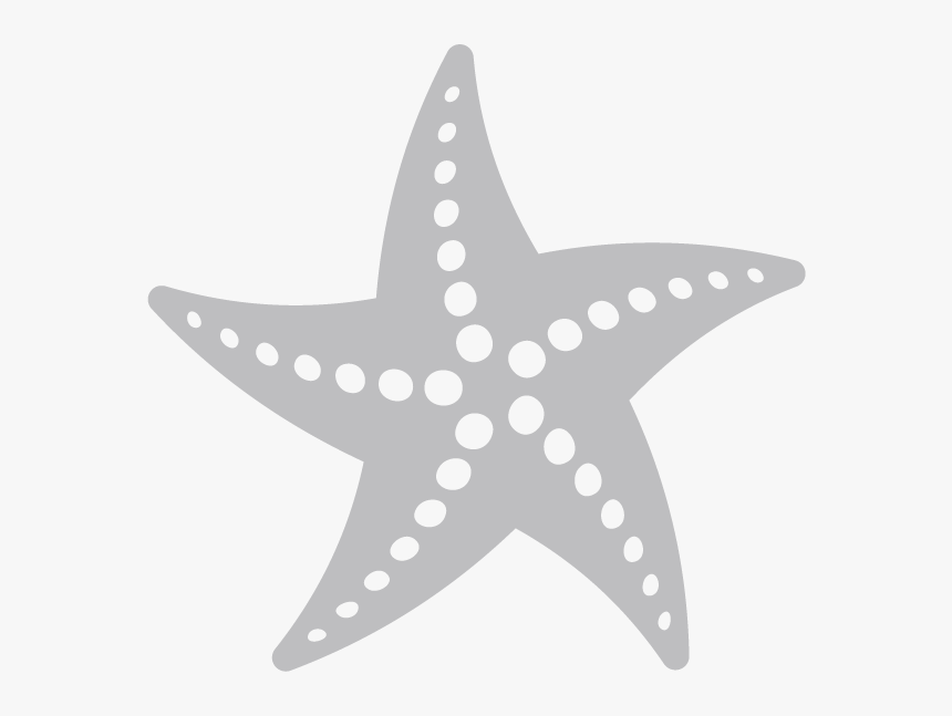 Silhouette Starfish Clipart, HD Png Download, Free Download