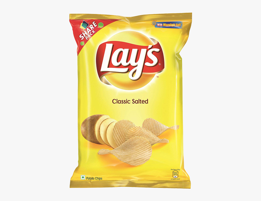 Lays Potato Chips Classic Salted, HD Png Download, Free Download