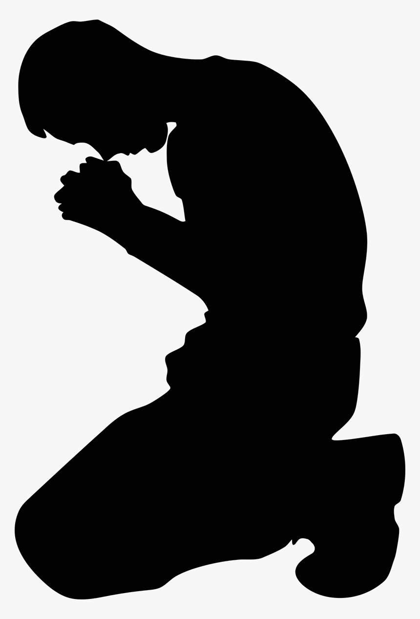 Man Kneeling In Prayer - Praying Png, Transparent Png, Free Download