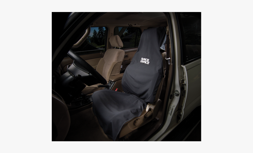 Car Seat Cover - Race Face Car Seat Cover Black, HD Png Download, Free Download