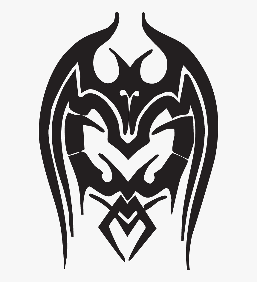 Dragon Shield Tribal Decal - Shield Tribal Symbol, HD Png Download, Free Download