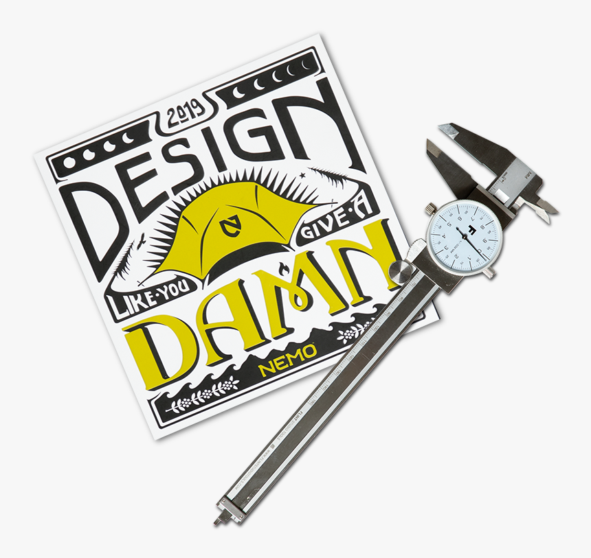 Design Like You Give A Damn With Calipers - Putter, HD Png Download, Free Download