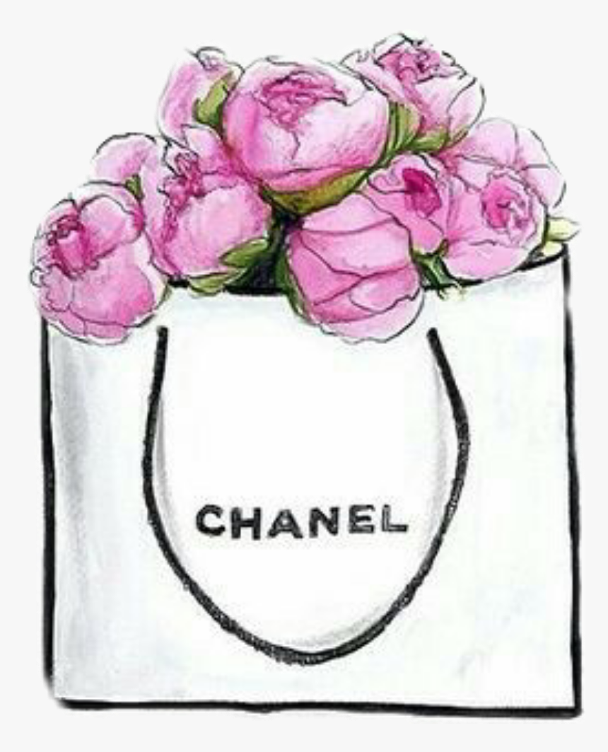 Sketch Drawing Bag Handbag Chanel Clipart - Chanel Png, Transparent Png, Free Download