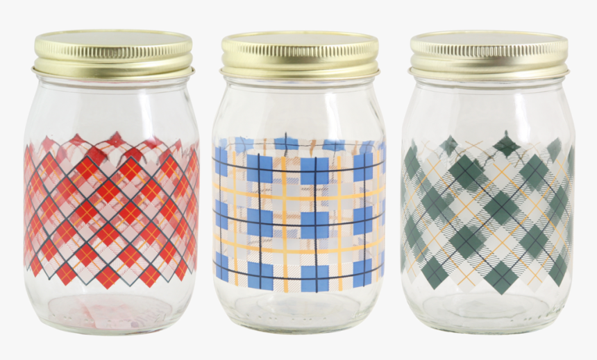 Plaid Jars, HD Png Download, Free Download