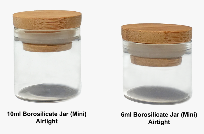 Glass Jars With Lid For Coffee Beans, Candles, Medical - Wood, HD Png Download, Free Download